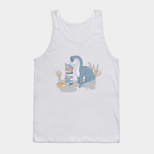 Sweet Bookish Dino Tank Top